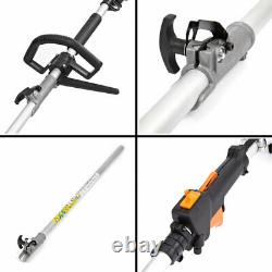 52cc 5 in 1 Hedge Trimmer Multi Tool Petrol Strimmer BrushCutter Garden Chainsaw