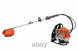 52cc 5 in 1 Petrol Backpack Strimmer Brush Cutter Chainsaw Garden Hedge trimmer