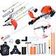 52cc 5in1 Multi Garden Tool Petrol Hedge Trimmer Strimmer Brushcutter Chainsaw