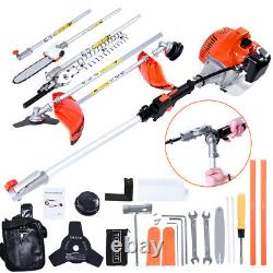 52cc 5in1 Multi Garden tool Petrol hedge trimmer strimmer Brushcutter Chainsaw