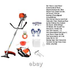 52cc Brush cutter 2 in 1 lawn mower grass trimmer tree pruner weed eater trimmer