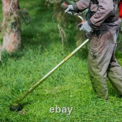 52cc Grass Trimmer 2 in 1 Grass Strimmer Brush Cutter Petrol Garden Yard