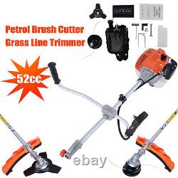 52cc Hedge Trimmer Multi Function Tool Petrol Strimmer Brush Cutter Chainsaw
