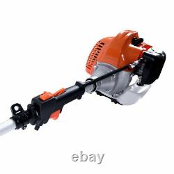 52cc Hedge Trimmer Multi Tool Petrol Strimmer Brush Cutter Garden 5 in1 Chainsaw
