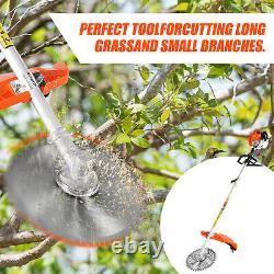 52cc Multi Function 5-IN-1 Petrol Strimmer Garden Tool Brush Cutter Chainsaw