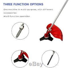 52cc Multi Function 5 in 1 Garden Tool Brush Cutter, Grass Trimmer, Chainsaw