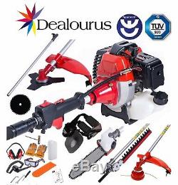 Multifunctional 52cc engine 12 in 1 Petrol Hedge Trimmer brush cutter tool