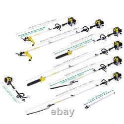 52cc Petrol 5 in1 Garden Multi Tool Grass Trimmer, Chainsaw Pruner, Brush Cutter