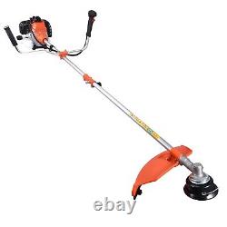 52cc Petrol Brush Cutter 2 in 1 Garden Grass Line Trimmer 2-Stroke Engine