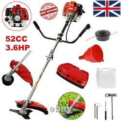 52cc Petrol Brush Cutter, Grass Line Trimmer Hedge trimmer Strimmer Garden Tools