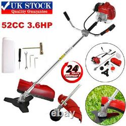 52cc Petrol Brush Cutter, Grass Line Trimmer Hedge trimmer Strimmer Garden Tools