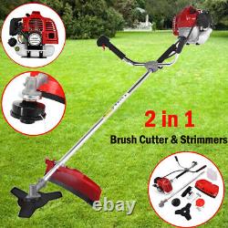 52cc Petrol Brush Cutter, Grass Line Trimmer Hedge trimmer Strimmer Garden Tools