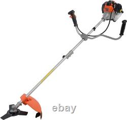 52cc Petrol Garden Brush Cutter, Grass Line Trimmer 107L x 28W cm 2.2kW 7500 RPM
