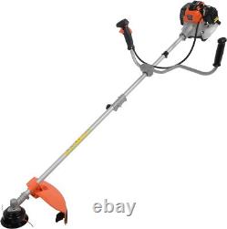 52cc Petrol Garden Brush Cutter, Grass Line Trimmer 107L x 28W cm 2.2kW 7500 RPM