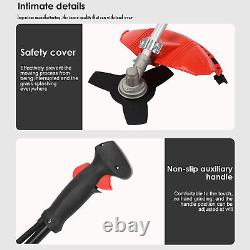52cc Petrol Garden Brush Cutter, Grass Line Trimmer, Garden Strimmer Cordless UK