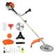 52cc Petrol Garden Brushcutter Strimmer Heavy Duty Petrol Strimmer Multi Tool Uk