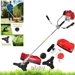 52cc Petrol Grass Trimmer 2 in 1 Grass Strimmer Brush Cutter Garden Yard Tool
