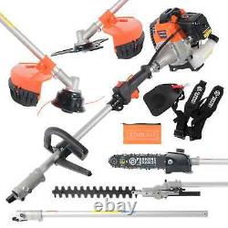 52cc Petrol Multi Function 5 in 1 Garden Tool Brush Cutter, Grass Trimmer, Cha