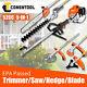 52cc Petrol Strimmer Brush Cutter 5 In 1 Garden Grass Line Trimmer 2-stroke Tool