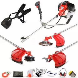 52cc Petrol Strimmer Brush Cutter Garden Grass Trimmer 3 IN 1 Grass Line Trimmer