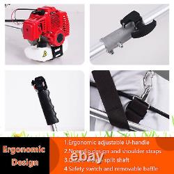 52cc Petrol Strimmer Brush Cutter Garden Grass Trimmer with 2 Stroke Engine