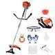 52cc Petrol Weed Wacker Brush Cutter 2 In 1 Gas Powered Heavy Duty Trimmer