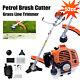 52cc Strimmer Brush Cutter, Petrol Hedge Trimmer Chainsaw Multi Garden Tool New