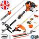 58cc 5 In 1 Petrol Multi Tool Garden Hedge Trimmer Chainsaw Strimmer Brushcutter