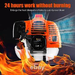 5-In-1 52cc Petrol Strimmer Garden Multi Function Tool Brush Cutter Chainsaw New