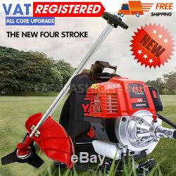 5 in1 Garden Hedge Trimmer Petrol Strimmer Chainsaw Brushcutter Multi Tools 52cc
