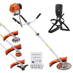 5 in 1 52cc Petrol Garden Multi Tool Brush Cutter Strimmer UK
