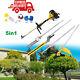 5 In 1 52cc Petrol Hedge Trimmer Chainsaw Brush Cutter Pole Saw Multifunctional