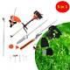 5 In 1 52cc Petrol Hedge Trimmer Chainsaw Brush Cutter Pole Saw Outdoor Tools Hw