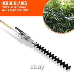 5-in-1 Backpack Lawn Mower 2 Stroke Brush Cutter Weed Wacker Grass Trimmer Hedge