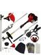 5 In 1 Cordless Garden Hedge Trimmer Chainsaw Brush Petrol 52cc 1.6kw 3hp 9000