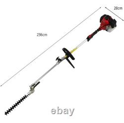 5 in 1 Cordless Garden Hedge Trimmer Chainsaw Brush Petrol 52cc 1.6kW 3HP 9000