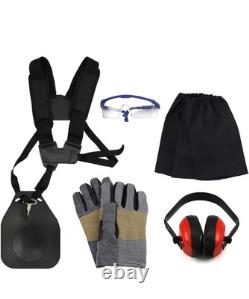 5 in 1 Cordless Garden Hedge Trimmer Chainsaw Brush Petrol 52cc 1.6kW 3HP 9000