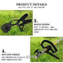 5 in 1 Garden Hedge Trimmer Petrol Strimmer Chainsaw Brushcutter Multi Tool 52cc