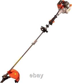 5 in 1 Garden Multi Tool 52cc Petrol Hedge Trimmer Chainsaw Strimmer Brushcutter