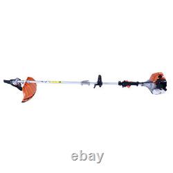 5 in 1 Multi Function Garden Tool 52cc Petrol Strimmer Brush Cutter Chainsaw New