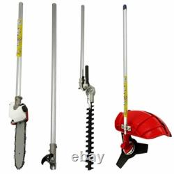5 in 1 Multi Garden tool hedge trimmer strimmer Brushcutter, 52cc 1 yr waranty