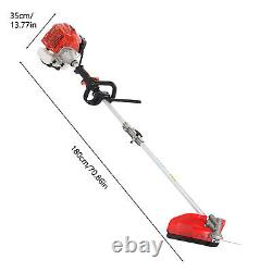 5 in 1 Petrol Brush Cutter Strimmer Grass Trimmer Garden 52cc 2 Stroke Kit UK