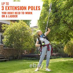 5in1 Petrol Strimmer 52cc Brush Cutter Garden Grass Trimmer 2-Stroke Backpack UK