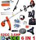 6 In1 Petrol Strimmer Multi Function Garden Tool, Brush Cutter Chainsaw New