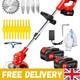 All-in-one Adjustable Grass Trimmer With Dual Batteries For Yard & Garden Use
