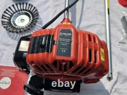 BU-KO 5200 Petrol Strimmer 52CC Garden Tool Wire Wheel Brush Cutter Spool NEW