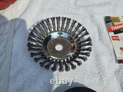 BU-KO 5200 Petrol Strimmer 52CC Garden Tool Wire Wheel Brush Cutter Spool NEW