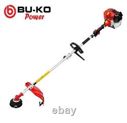 BU-KO 52cc Long Reach Petrol Multi Functional Garden Tool 3x 1m Extension Poles