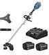 Brand New 36v Wesco Cordless Grass Strimmer 2 X 4.0 Ah Batteries And Charger
