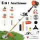 Conentool 52cc 6in1 Hedge Trimmer Multi Tool Petrol Strimmer Brush Cutter Garden